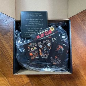BCC Black Craft Cult, Mens Medium Vintage Cat Mystery Box